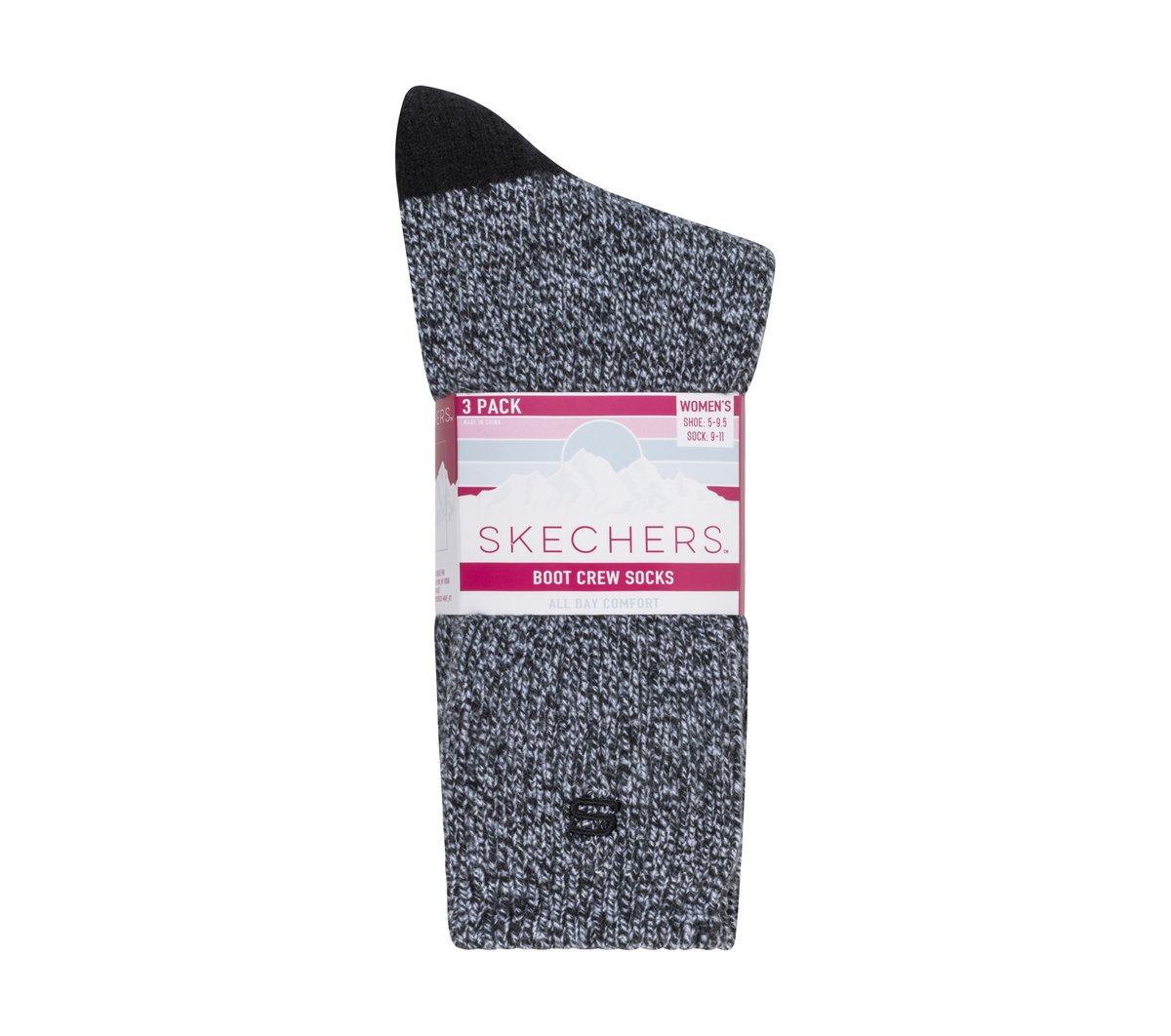 Skechers | Super Soft Boot Crew Socks - 3 Pack