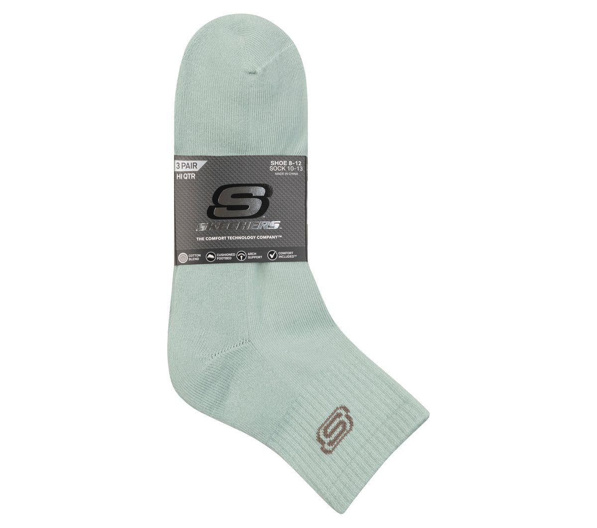Skechers | 3 Pack Men's Lifestyle Quarter Socks