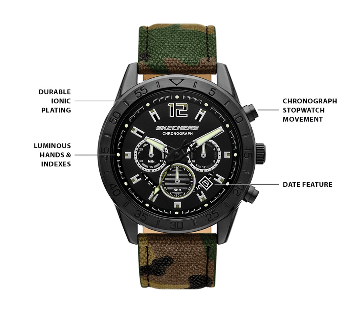 Skechers | Kornblum Camo Watch