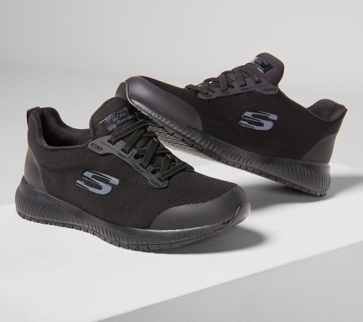 Skechers | Work Slip-Resistant Relaxed Fit: Squad