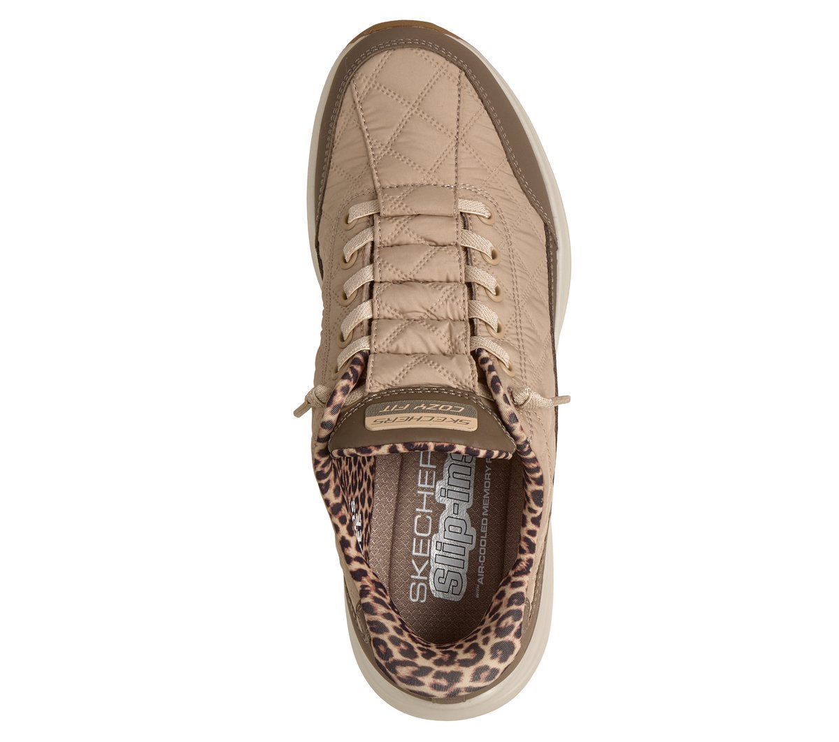 Skechers | Slip-ins: Contour Foam - Cozy Fit Leopard Dream