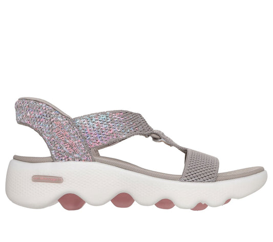 Skechers | Slip-ins: GO WALK Massage Fit Sandal - Confetti Sky