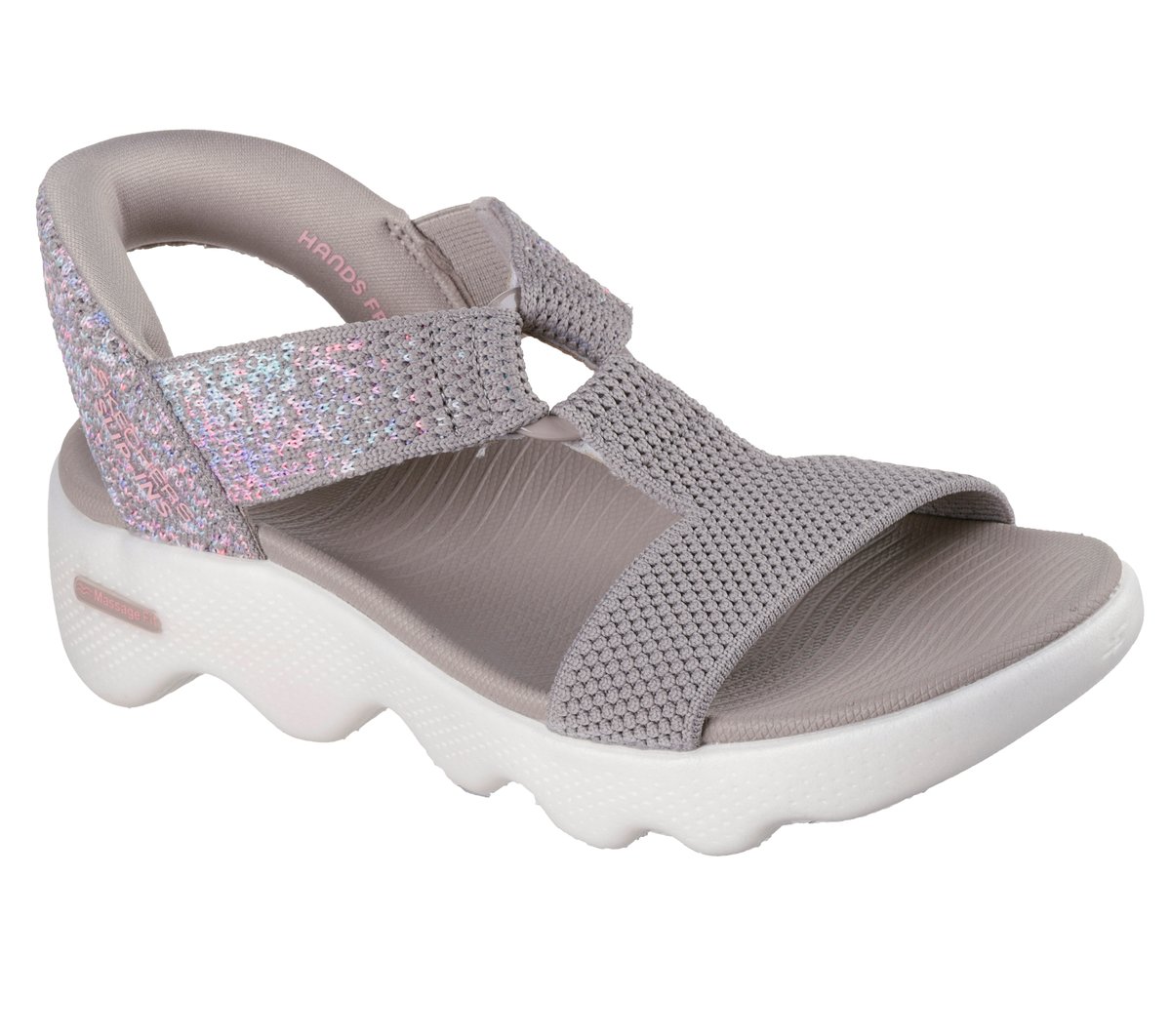 Skechers | Slip-ins: GO WALK Massage Fit Sandal - Confetti Sky