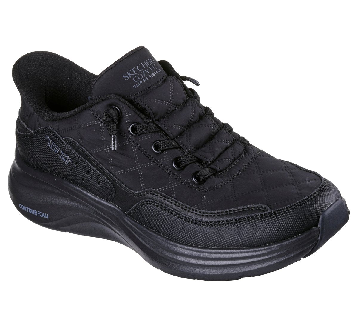 Skechers | Slip-ins Work Slip-Resistant: Contour Foam - Cozy Fit