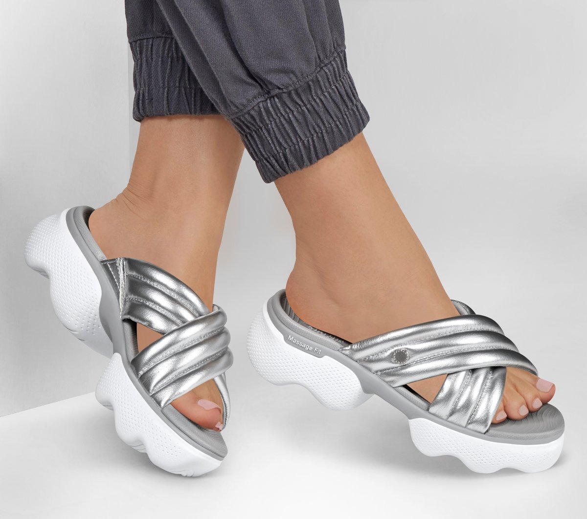 Skechers | Martha Stewart:Massage Fit Edge - Shine Bright