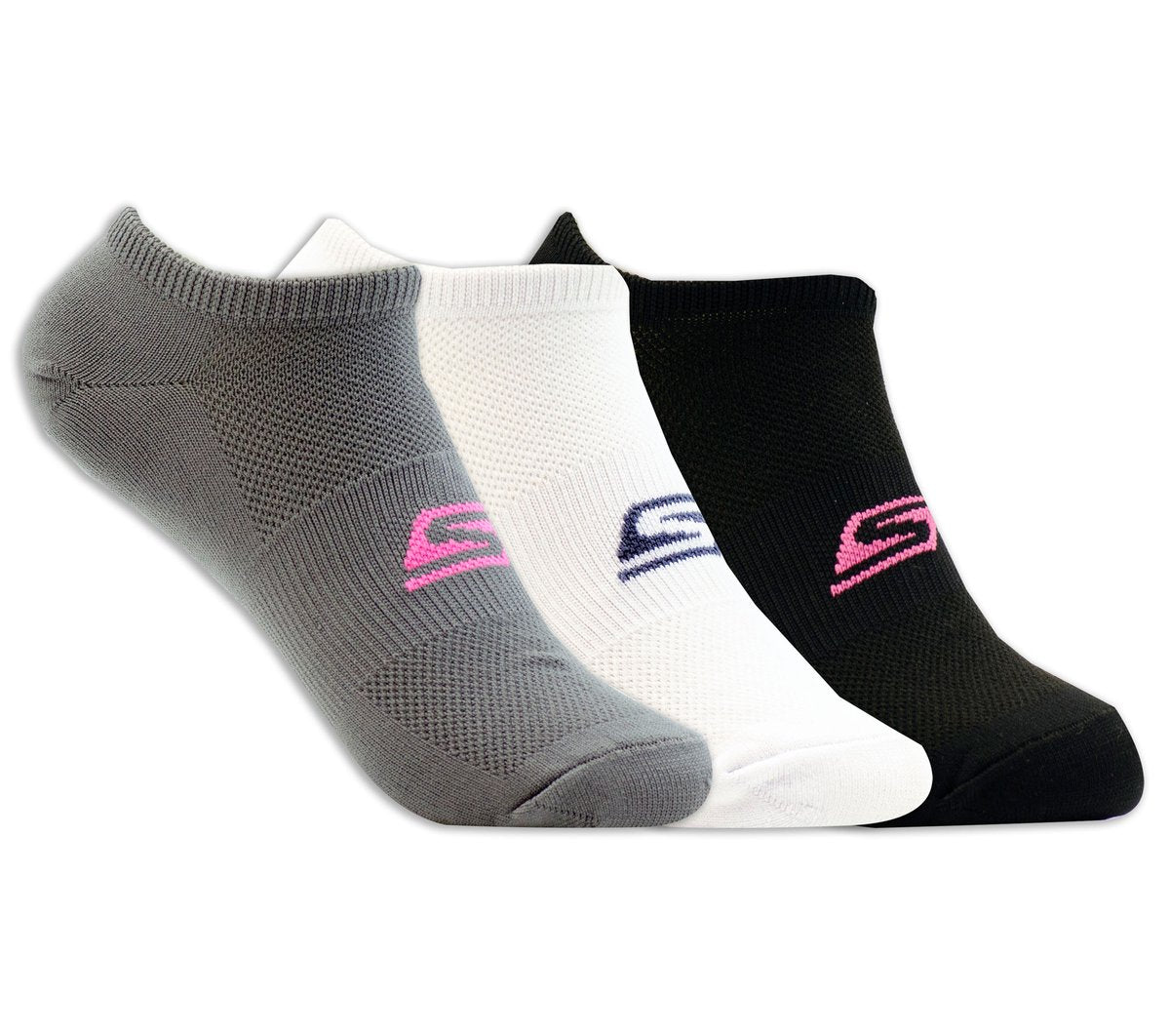 Skechers | 3 Pack No Show Stretch Socks