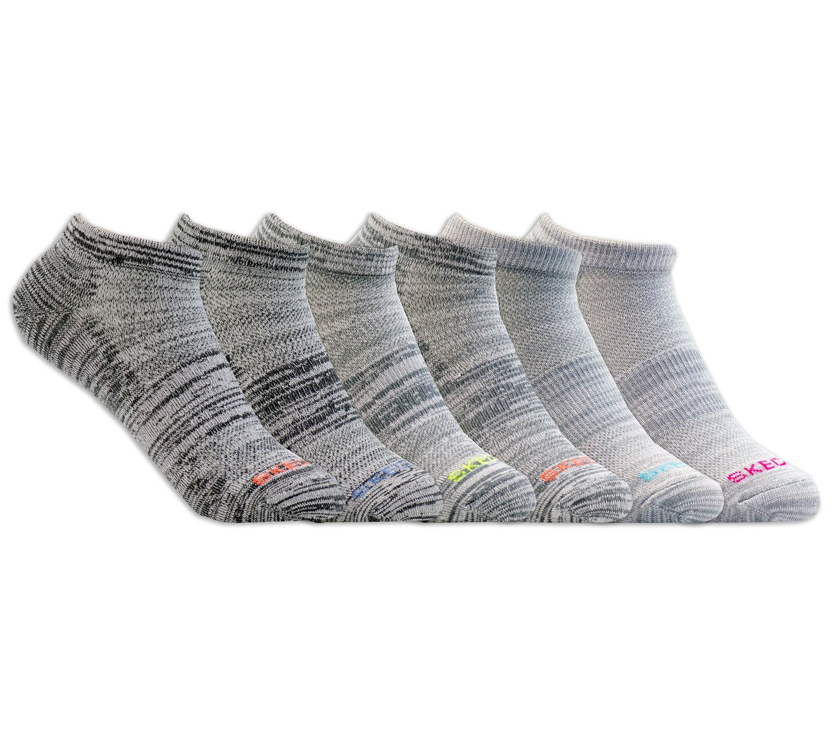 Skechers | 6 Pack Women's Low Cut Sport Stripe Socks