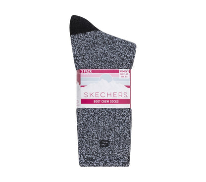 Skechers | Super Soft Boot Crew Socks - 3 Pack