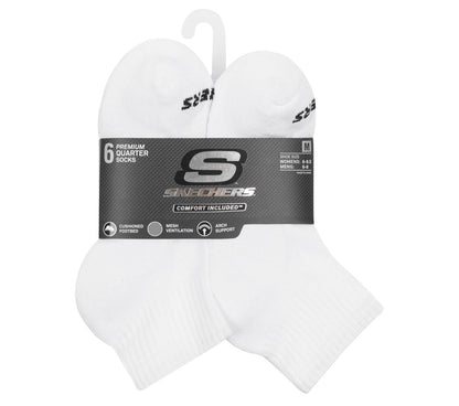 Skechers | 6 Pack Core Quarter Medium Socks