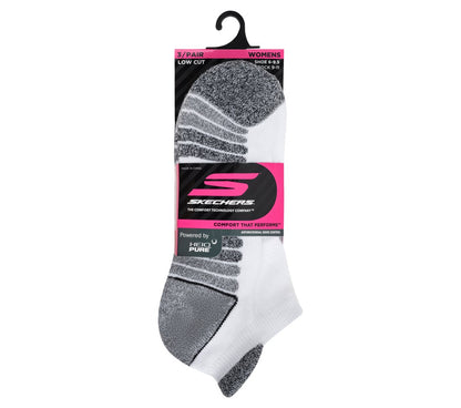 Skechers | 3 Pack Women's Half Terry Low Cut Socks