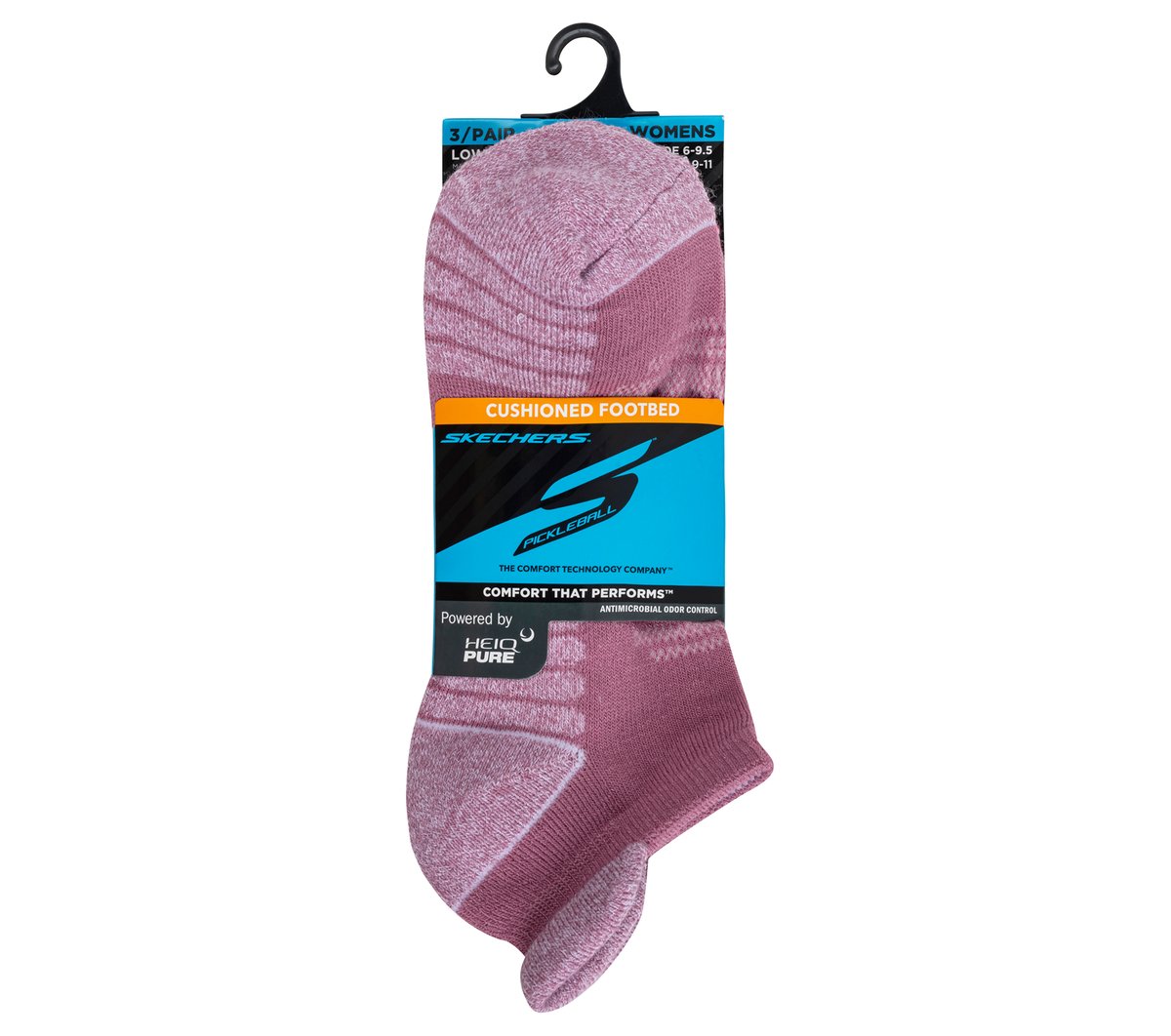 Skechers | 3 Pack Women's Performance Pickleball Socks