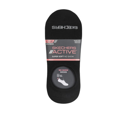 Skechers | Super Soft No Show Liner Socks - 6 Pack