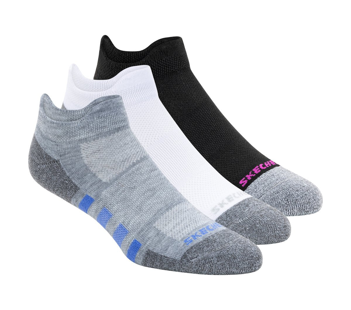 Skechers | Work: Lowcut Heel Tab Socks - 3 Pack