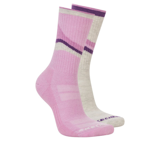 Skechers | 2 Pack Women's Crew Trail Socks