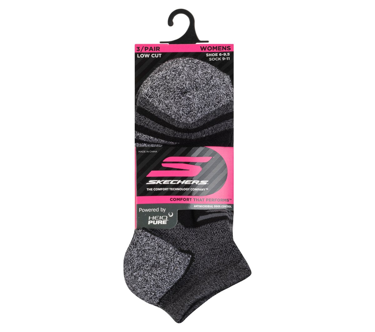 Skechers | 3 Pack Women's Performance Low Cut Running Socks