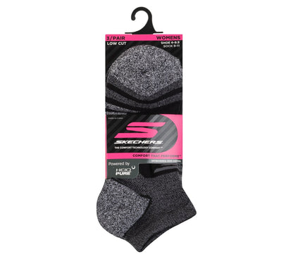 Skechers | 3 Pack Women's Performance Low Cut Running Socks
