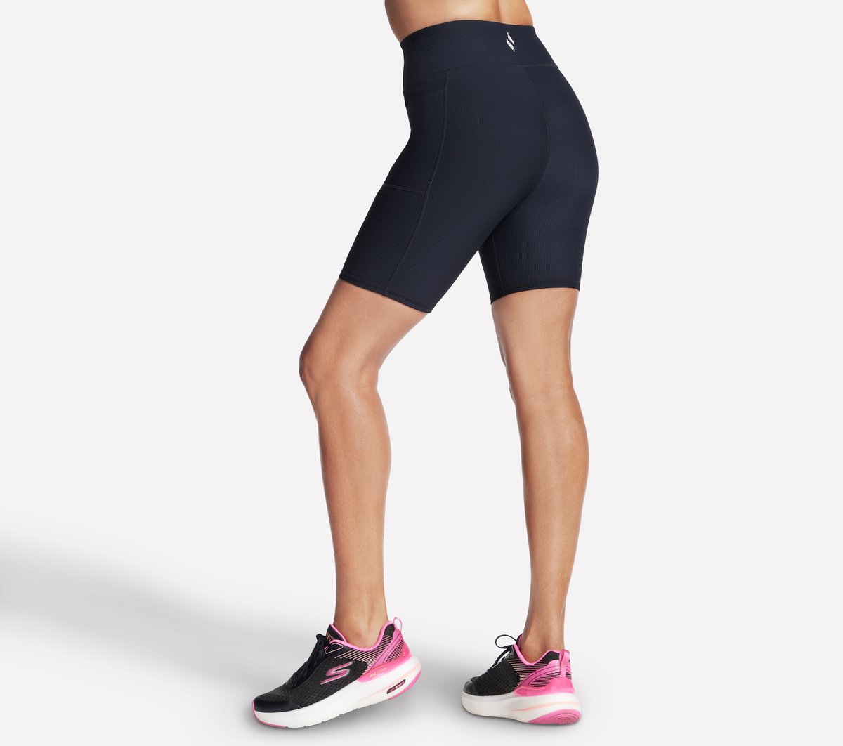 Skechers | GO FLEX RIB High Waisted 8 Inch Bike Short