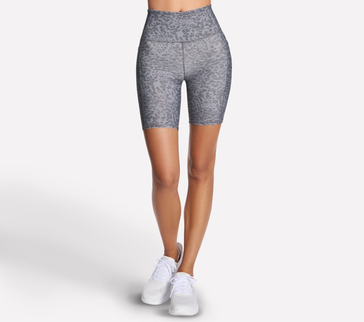Skechers | GO FLEX Printed High Waisted 8 Inch Bike Short