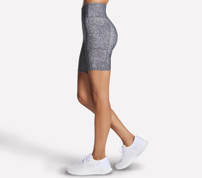 Skechers | GO FLEX Printed High Waisted 8 Inch Bike Short