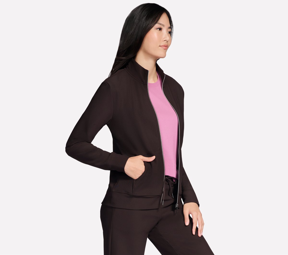 Skechers | GO Luxe Rib Everyday Full Zip Jacket