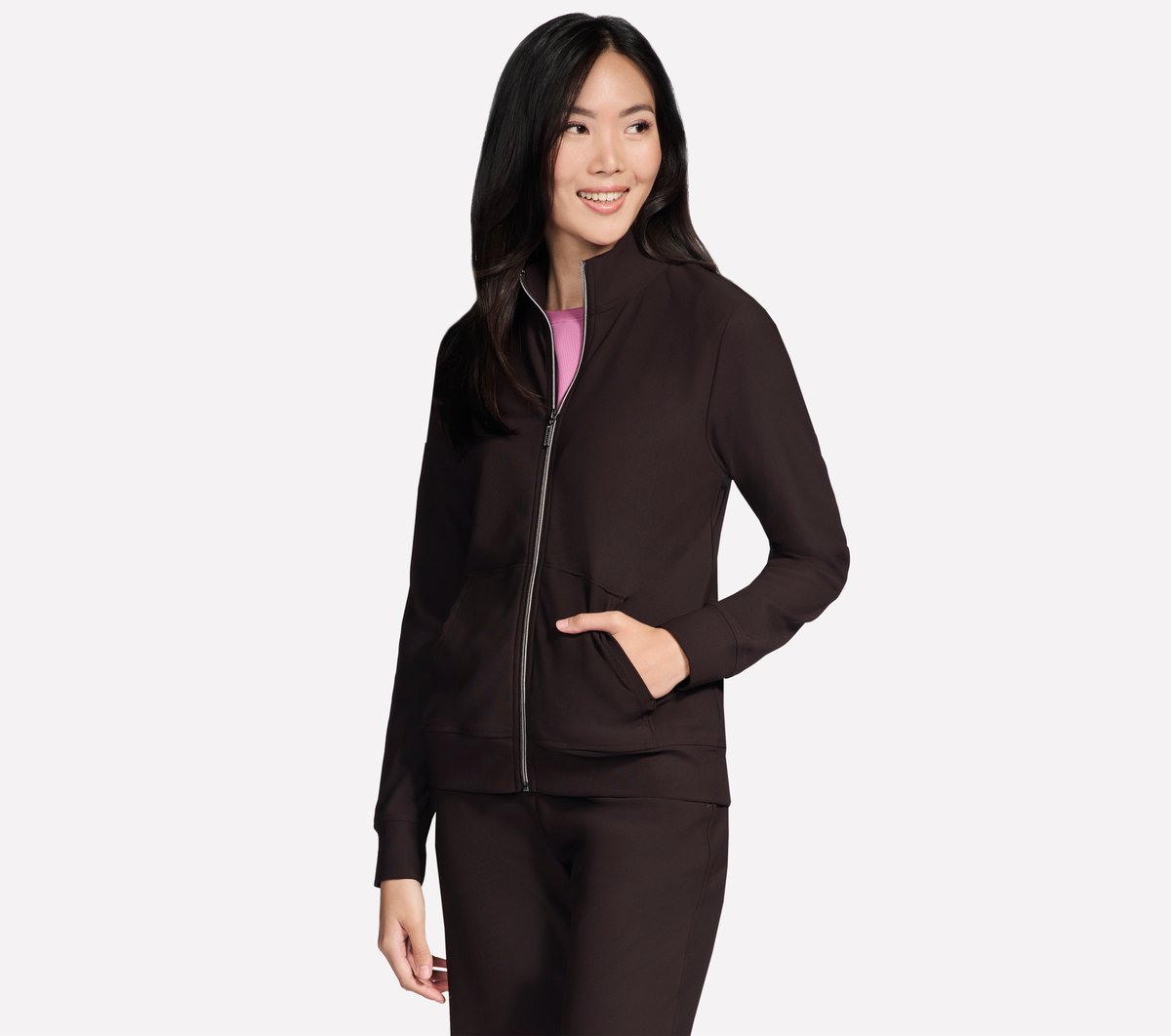 Skechers | GO Luxe Rib Everyday Full Zip Jacket