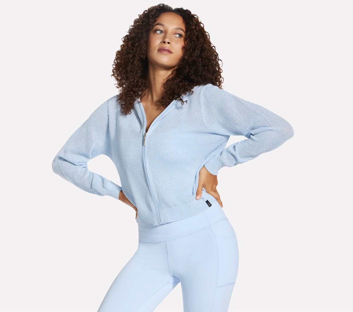 Skechers | Shine Hooded Full Zip Jacket