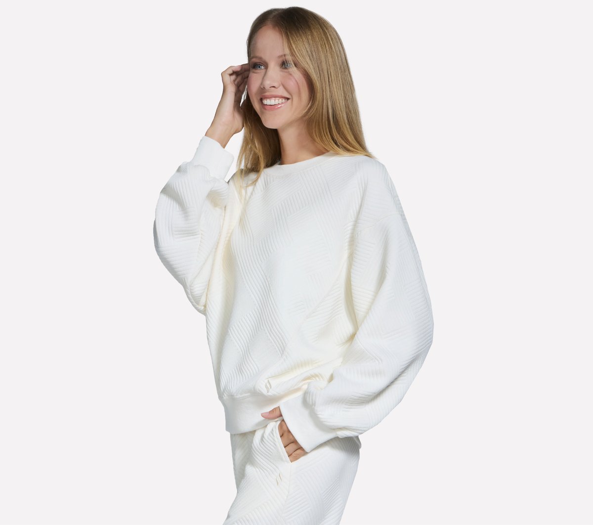 Skechers | Downtown Cozy Fit Long Sleeve Crew