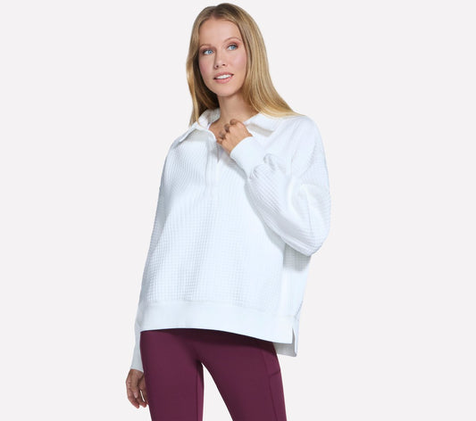 Skechers | Downtown Cozy Fit Collared Long Sleeve