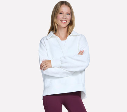 Skechers | Downtown Cozy Fit Collared Long Sleeve