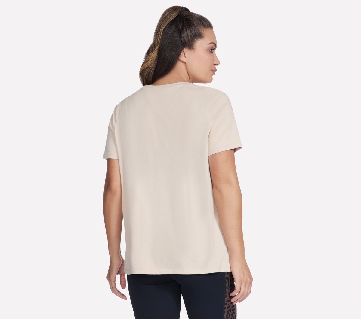 Skechers | Diamond Cheetah Short Sleeve Tee