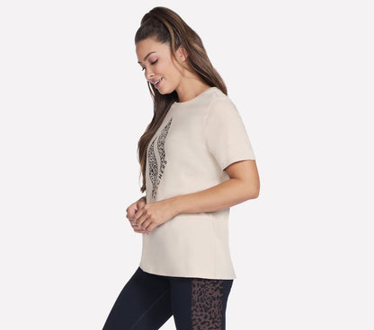Skechers | Diamond Cheetah Short Sleeve Tee