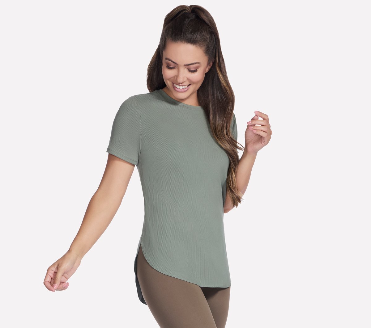 Skechers | GO WALK Luxe Rib Tunic Tee