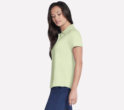 Skechers | Short Sleeve On The Green Striped Polo