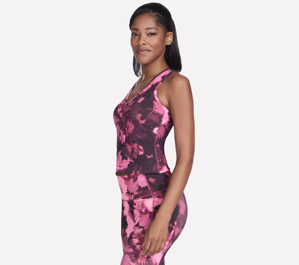 Skechers | GO FLEX RIB Inbloom V-Neck Tank