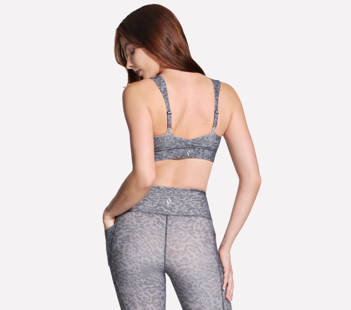 Skechers | GO WALK Evolution Printed Zip Front Bra