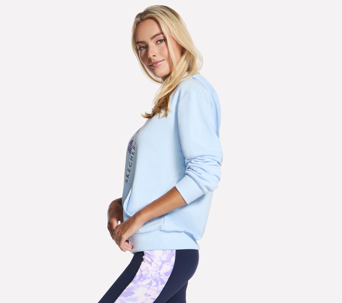 Skechers | Floral Diamond Pullover Hoodie