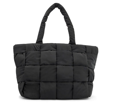 Skechers | Quilted Checkered Shopper Bag
