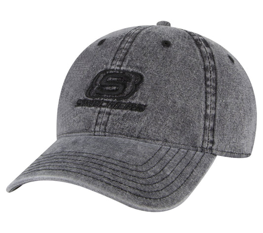 Skechers | Denim Embroidered Hat