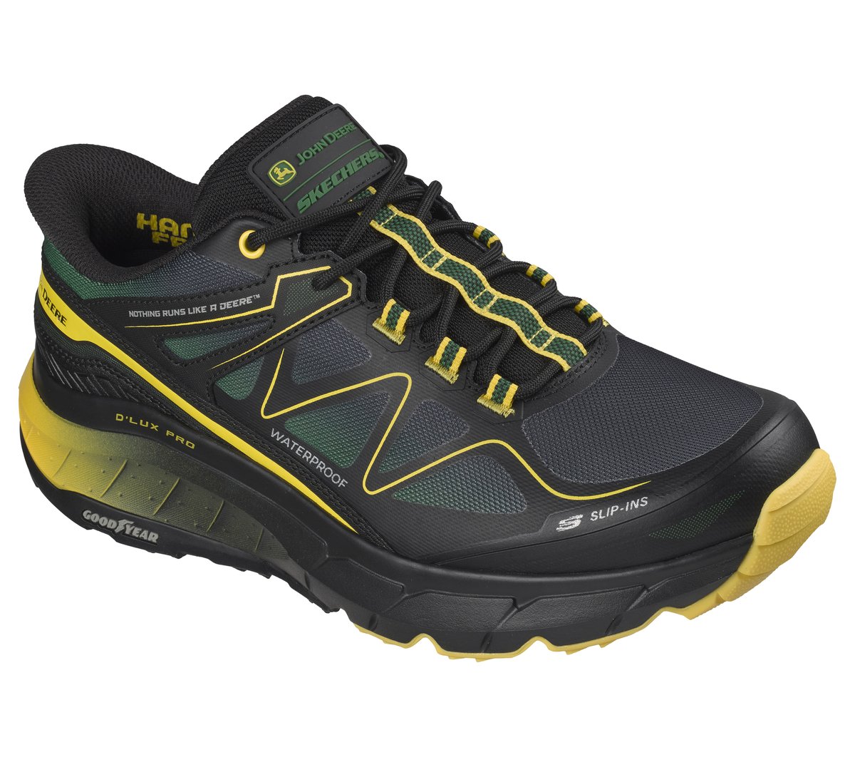 Skechers | Slip-ins John Deere Waterproof Relaxed Fit: D'Lux Pro - Reel Cutting