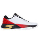 WHITE / BLACK / RED
