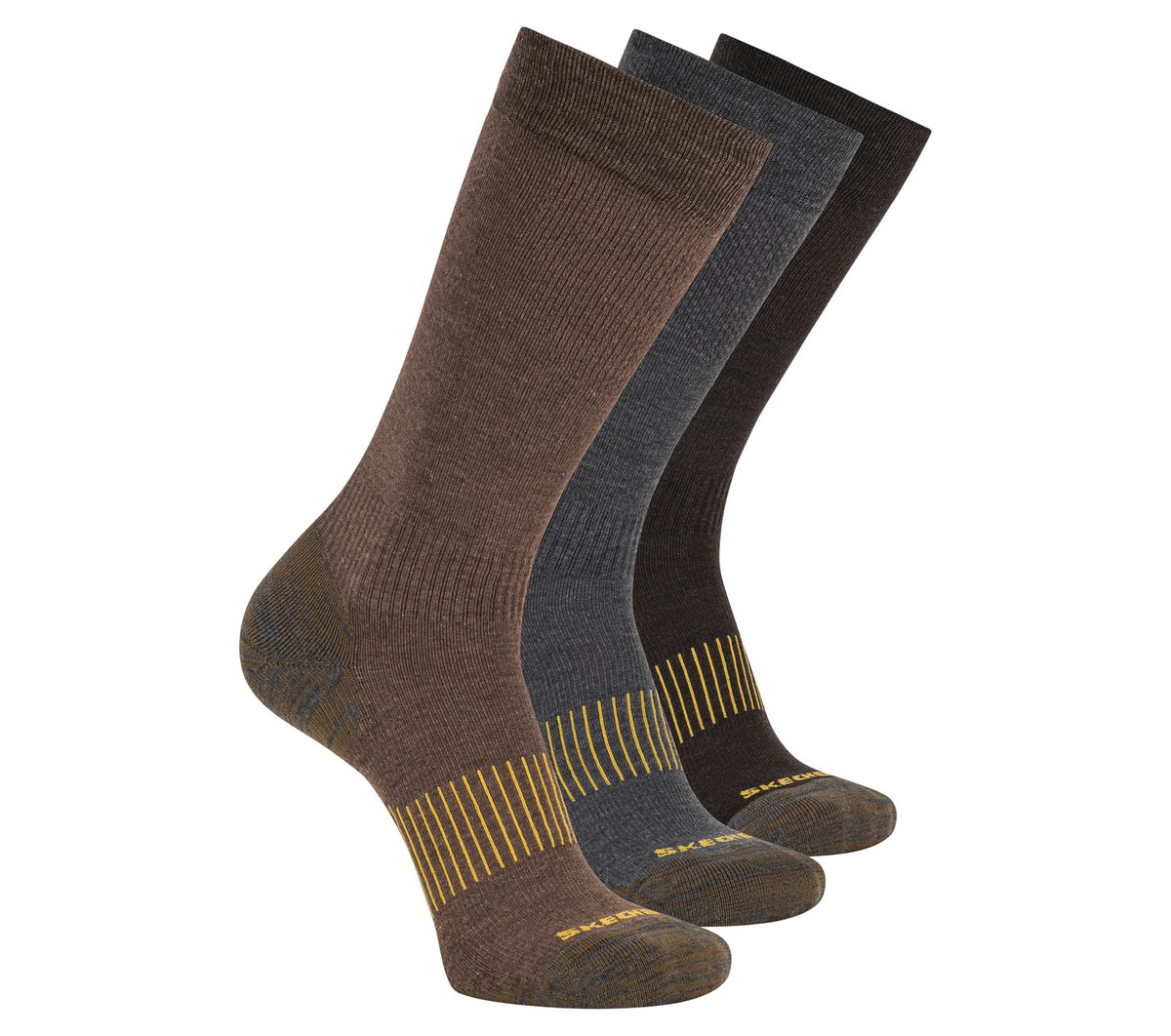 Skechers | Work: 3 Pack Men's Over Calf Compression Socks