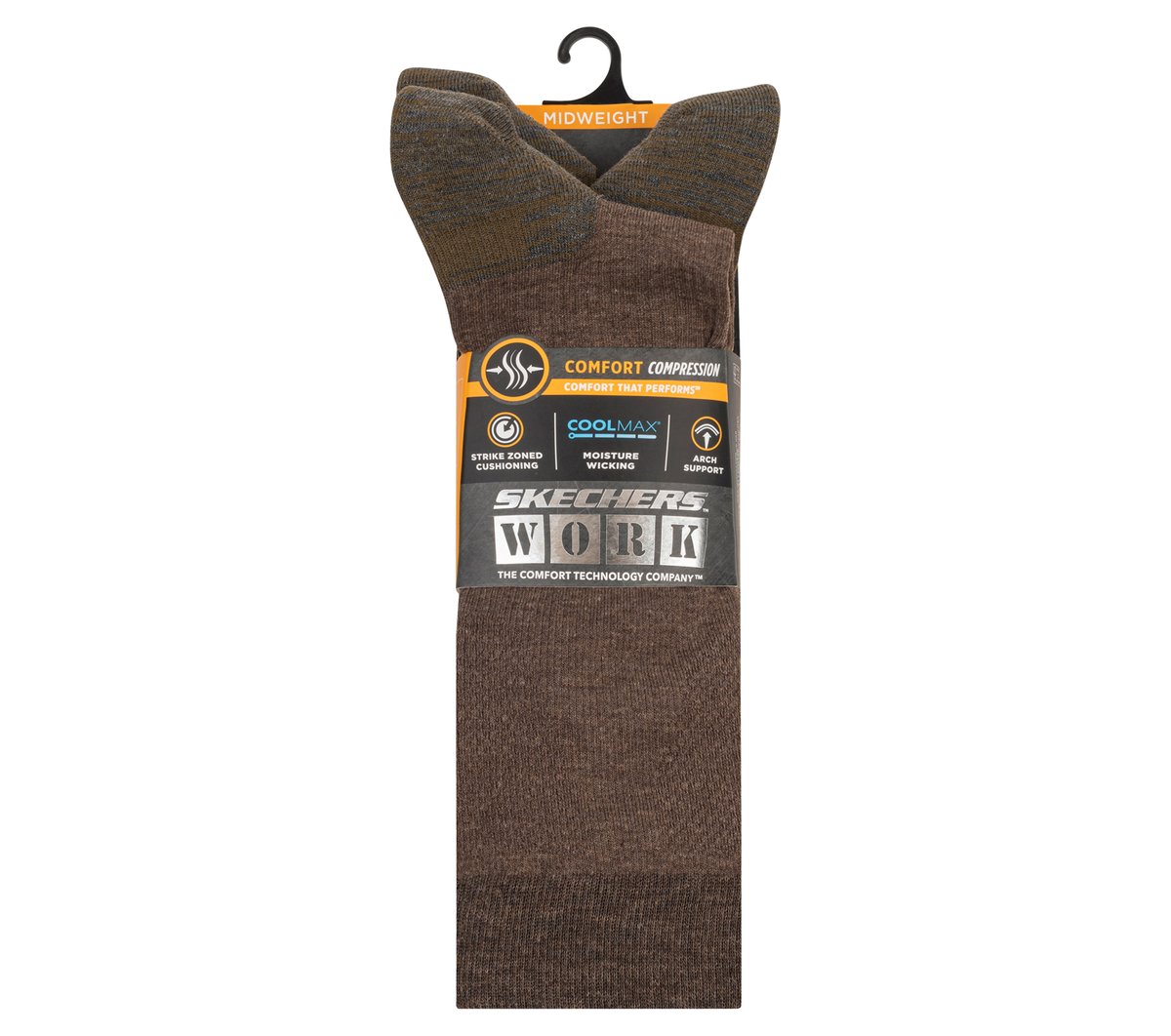 Skechers | Work: 3 Pack Men's Over Calf Compression Socks