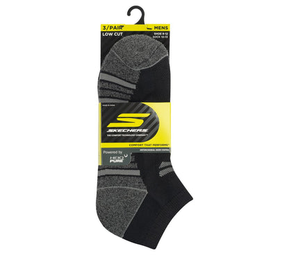 Skechers | 3 Pack Men's Half Terry Low Cut Socks