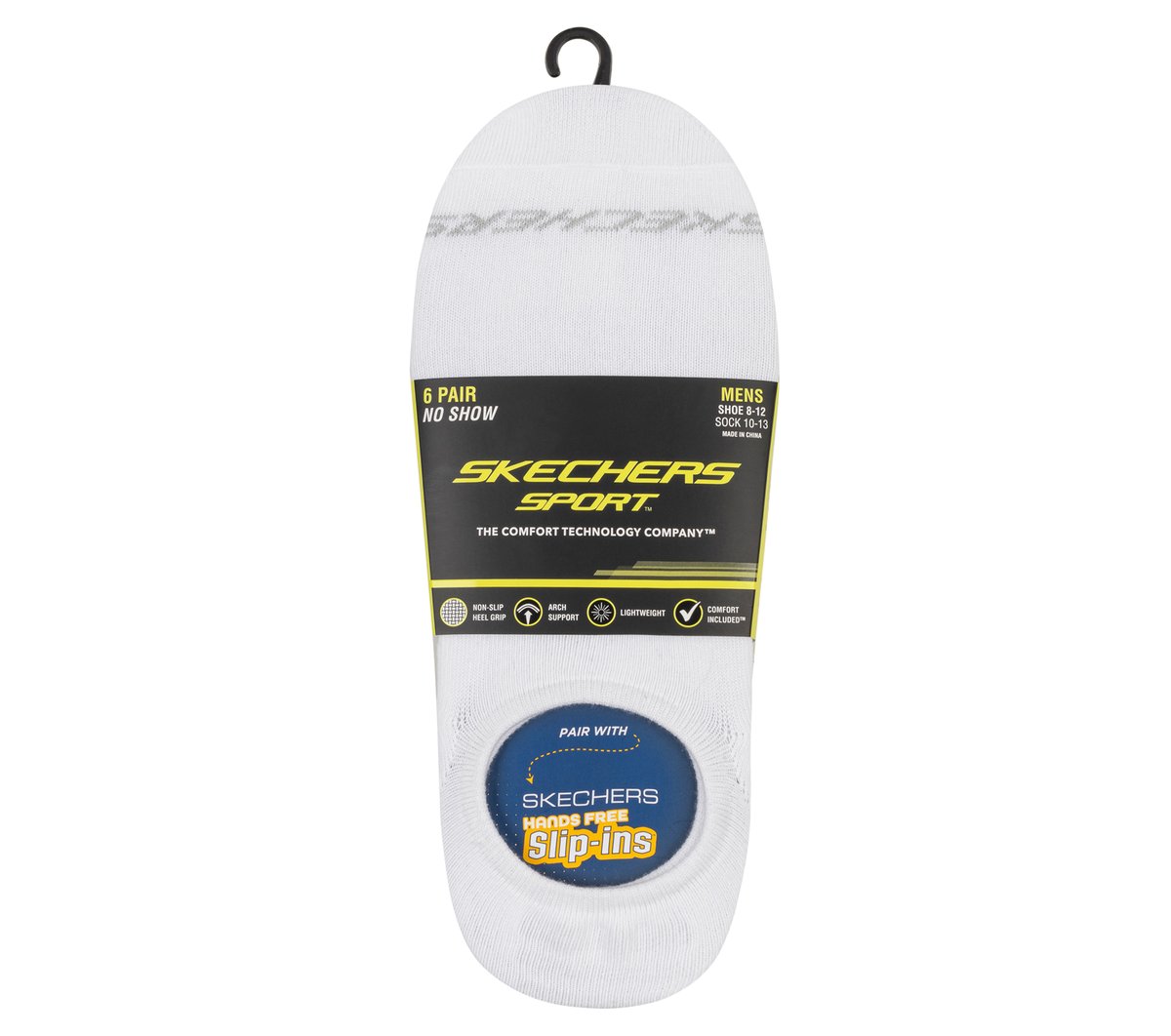 Skechers | 6 Pack Men's Sneaker Liner Socks