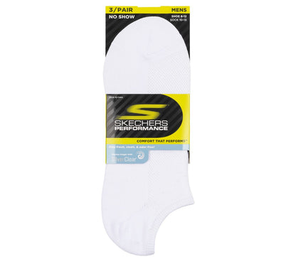 Skechers | 3 Pack No Show Stretch Socks