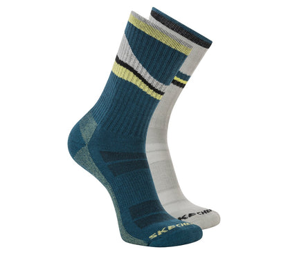 Skechers | 2 Pack Men's Crew Trail Socks