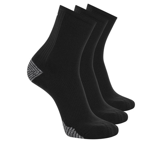 Skechers | 3 Pack Men's Performance Running High Quarter Socks