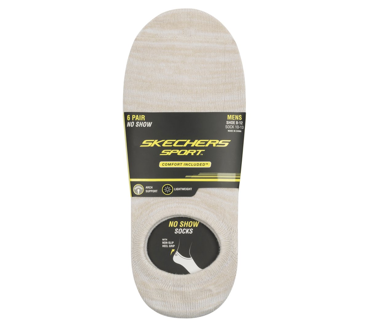 Skechers | 6 Pack Men's Sneaker Liner Socks