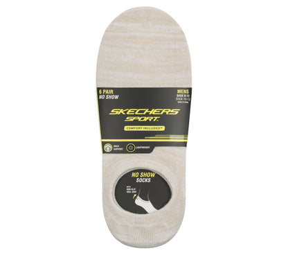 Skechers | 6 Pack Men's Sneaker Liner Socks