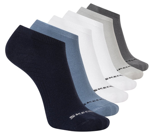 Skechers | 6 Pack Men's Low Cut Texture Knit Socks